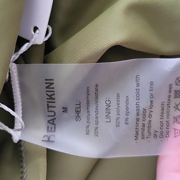 Women's Two Piece Swimsuit with Adjustable Strap and Front Flare - Picture 7 of 10